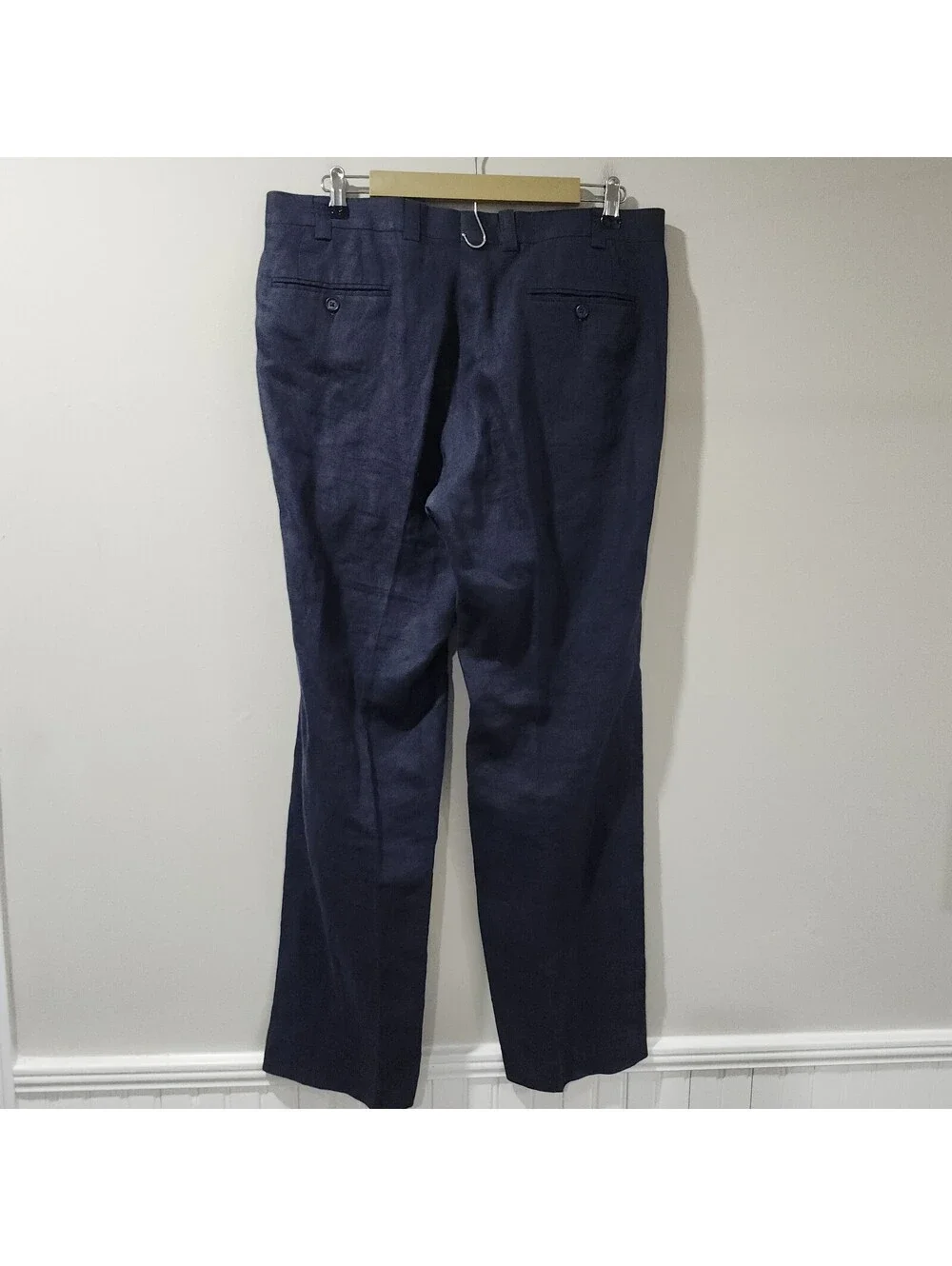 Lauren Ralph Lauren Pants Trousers 100% Linen Casual Preppy Beach Summer 34x32